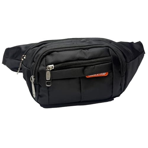 Fanny Pack for Men & Women – Waterproof Waist Bag with Multiple Pockets, Adjustable Strap, Crossbody Belt Bag for Hiking, Running, Travel, Outdoors