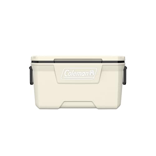Coleman Classic Series Insulated Portable Cooler, Leak-Resistant Outdoor Hard Cooler Keeps Ice up to 5 Days, 70 Quart, Desert Sand