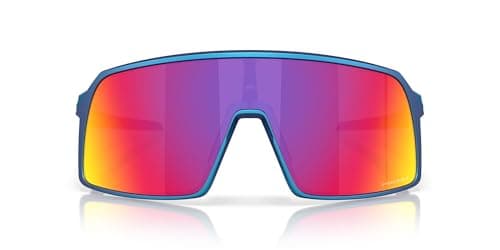 Oakley Men's and Women's Sunglasses Matte Cyan/Blue Colorshift Frame, Prizm Road Lenses, 0MM