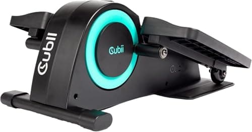 Cubii JR1, Under Desk Elliptical, Bike Pedal Exerciser, Seated Elliptical, Work from Home Fitness, Mini Elliptical Machines for Home Use, Exerciser for Seniors, Desk Exercise, Aqua…