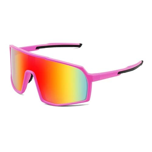 FEISEDY Sports Sunglasses for Men Women Youth Baseball Cycling Running Hiking Glasses UV400 B0263