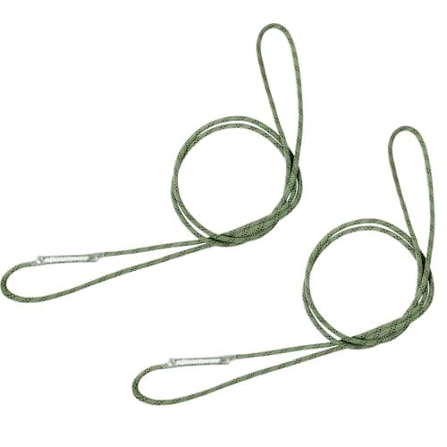 1/4 Inch Pre-Sewn Prusik Loop 47 Inch, Premium Aramid Nylon Hybrid Cord 12kN, Superior Heat Abrasion Resistant Rope Loop for Arborist Rescue Outdoor Rigging