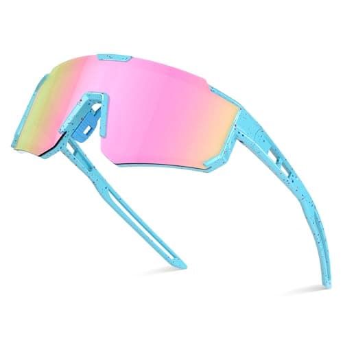 Tnnaiko Kids Polarized Sunglasses for Boys & Girls, Youth Baseball Softball Cycling Sports Sunglasses UV Protection Ages 3-12