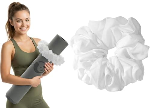 Slim Panda Yoga Mat Scrunchie,Style & Cute Mat Holder,Stretchable Velvet Fabric Fit All Standard Yoga Mats (mat not included)