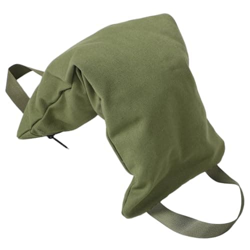 Milisten Canvas Weightlifting Sandbag for Fitness: Empty Yoga Training Shell - Army Green Weighted Bag for Leg Slimming & Strength Exercises