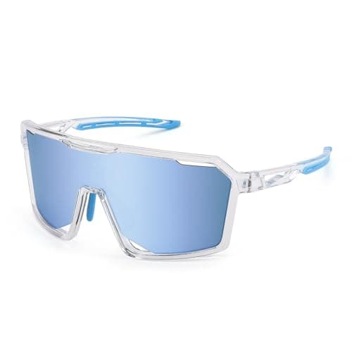 Karsaer Sports Sunglasses Lightweight TR90 Frame UV400 Youth Baseball Cycling Softball Glasses Boys Girls 8-16