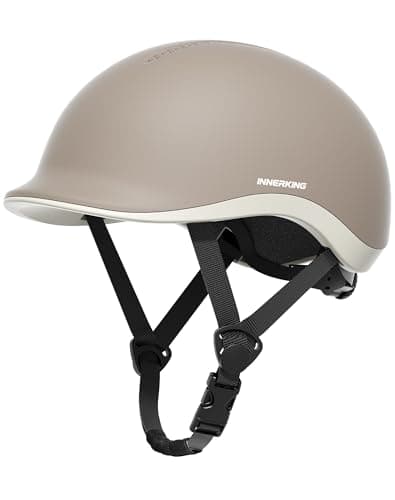 InnerKing Womens Bike Helmet, Adjustable Cycling Helmets for Adults, Road Urban Commuter Bicycle Helmet with High-Visibility Reflective Strip for Men Ebike Scooter Skate - M