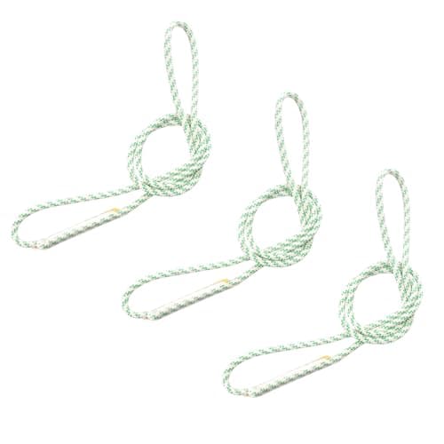 1/4 Inch Pre-Sewn Prusik Loop 24 Inch, Premium Aramid Nylon Hybrid Cord 12kN, Superior Heat Abrasion Resistant Rope Loop for Arborist Rescue Outdoor Rigging