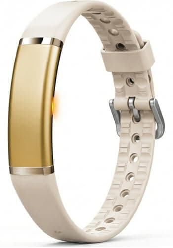FITVII Screenless Fitness Tracker for Women Men, Health and Fitness Wearable with 24/7 Heart Rate, Blood Pressure and HRV Sleep Monitor, Subscription Free Activity Tracker for Android & iPhone