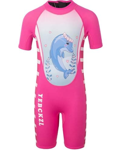 Kids Wetsuit for Youth Teenager,Zip Neoprene Wet Suits for Boys Girls to Keep Warm in Cold Water Diving Surfing Swimming