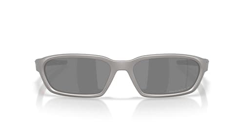 Oakley Unisex Sunglasses Titanium Frame, Prizm Black Polarized Lenses, 58MM