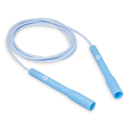 POPSUGAR Jump Rope - 9 ft (Periwinkle), Tangle-Free Jump Rope for Women, Men & Children, Flexible & Sturdy, Adjustable Length up to 6 ft, Suitable Cardio Workout Equipment for Home, Gym Essentials