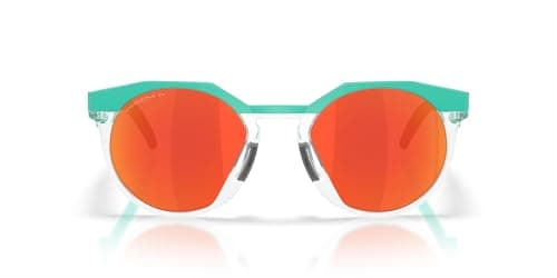 Oakley OO9242 HSTN Sunglasses, Celeste/Prizm Ruby Polarized, 52 mm