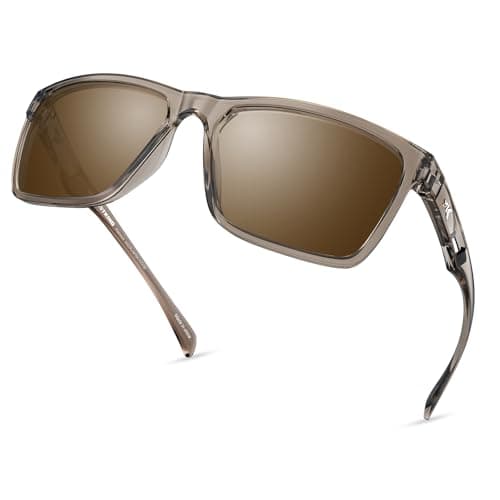 KastKing FlatRock Polarized Sport Sunglasses for Men and Women, Ideal for Driving Fishing Cycling Running, UV Protection