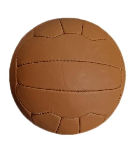 FNine Sports Antique Retro Balls, Vintage Balls Hand Made (Light Brown)