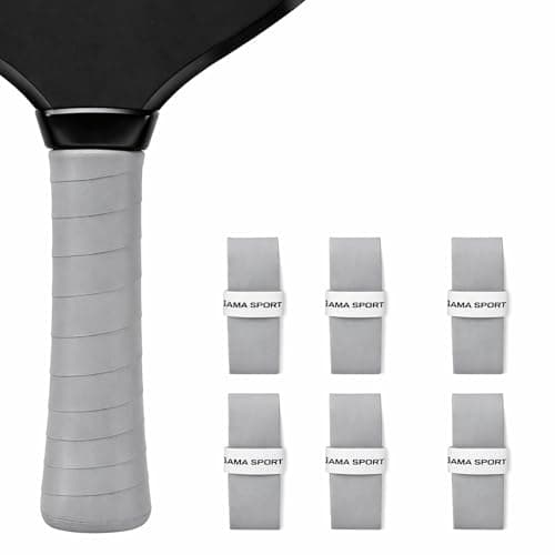 PICKLETECH Pickleball Overgrip Tape - 6/12 Packs Extra Tacky Pickleball Grip, Moisture-Wicking High Sweat Absorption, Anti-Slip Soft Touch Durable Pickleball Paddle Overgrip for Enhanced Control