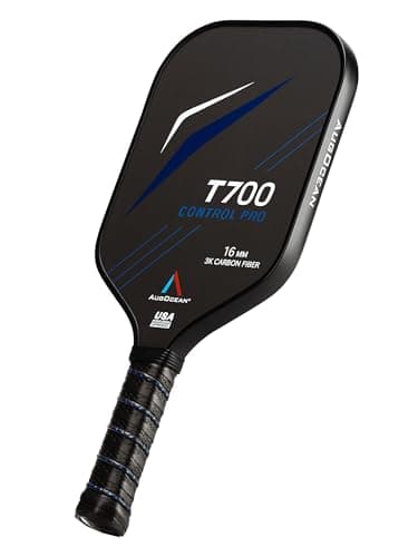 Pickleball Paddles,T700 Carbon Fiber Pickleball Paddle,USAPA Approved,16mm Polypropylene Core for Control & Power,Lightweight Pickle Ball Racket for Men & Women,Indoor & Outdoor Play