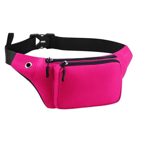 KAMO Fanny Pack, Waist Bag Sling Backpack Water Resistant Durable Polyester Small Outdoor Lightweight Crossbody Daypack for Women Men
