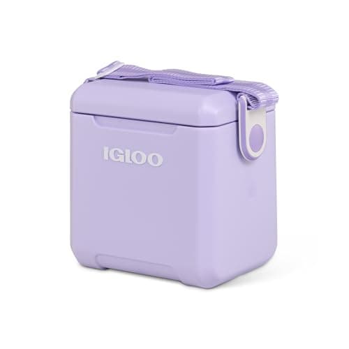 Igloo Lilac Breeze Tag-Along Too Strapped Picnic Style Cooler