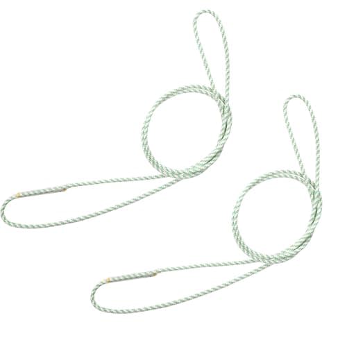 1/4 Inch Pre-Sewn Prusik Loop 47 Inch, Premium Aramid Nylon Hybrid Cord 12kN, Superior Heat Abrasion Resistant Rope Loop for Arborist Rescue Outdoor Rigging