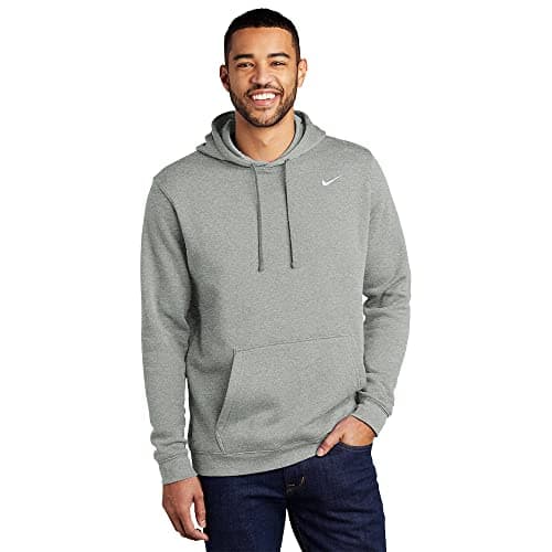 Nike Club Fleece Pullover Hoodie With Custom Screenprint