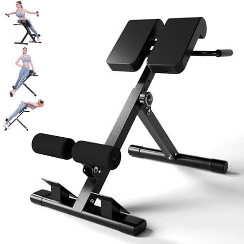 SIRHOME Multi-Function Roman Chair Back Extension Bench for Home Gym