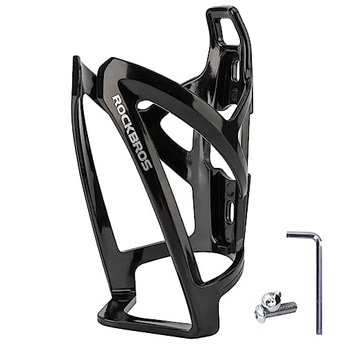 ROCKBROS Bike Water Bottle Holder Ultra-Light Bicycle Bottle Cages with Screws Tool, Universal Bike Cup Holder Rack for Road MTB Bikes…