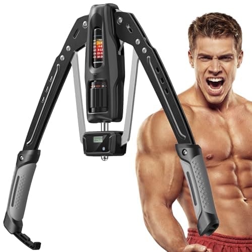 Merach Twister Arm Trainer, 22-440lb Hydraulic Power, Adjustable Home Chest Expander, Shoulder Muscle Training Fitness Equipment, Arm Enhanced Exercise Strengthener