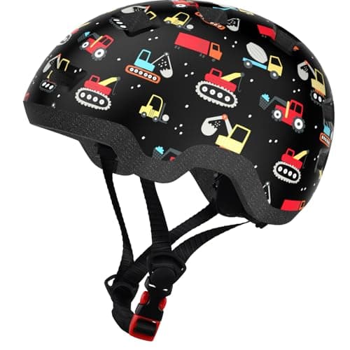 Toddler Helmet Durable Hard Shell Lightweight for 2-6 Years(Car-S