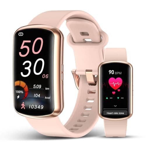 SOUYIE 2026 Smart Watch Fitness Trackers for Women, 1.47″ HD Curved Screen, 24/7 Health Monitor, Sleep Tracker, 110+ Sports Modes Pedometer Step Tracker, Waterproof Activity Tracker for Android iOS