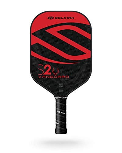 Selkirk Sport Vanguard Hybrid Pickleball Paddle | S2 MW Crimson Black