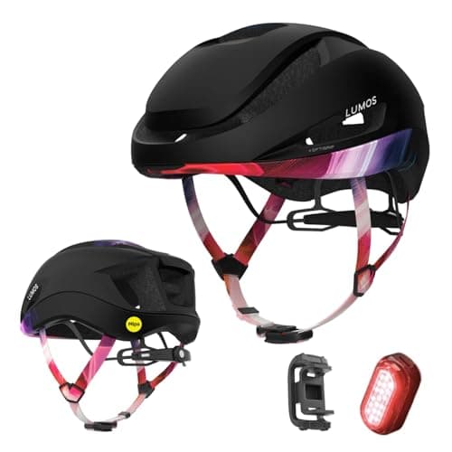 Lumos Ultra Aero GT Road Bike Helmet with Light | MIPS Lightweight Ventilation | Bicycle Helmets Commuter Cycling for Adults: Men, Women