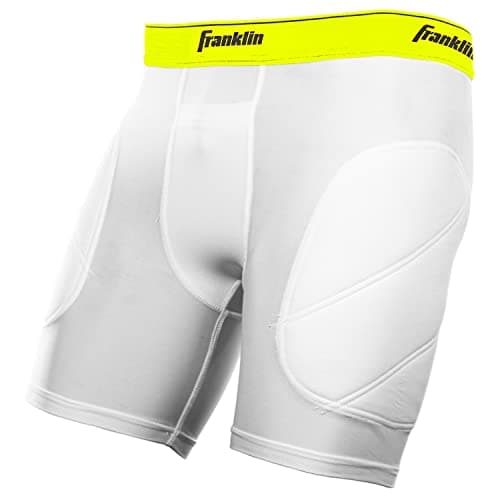 Franklin Sports Baseball Youth Sliding Shorts - Large