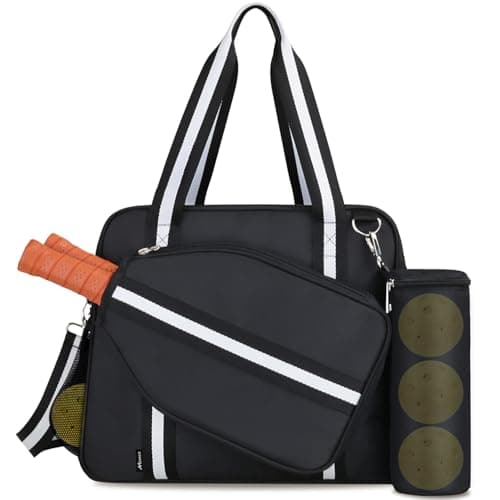 Movker Pickleball Bag for women Tote Crossbody Detachable Pouch Fence Hook