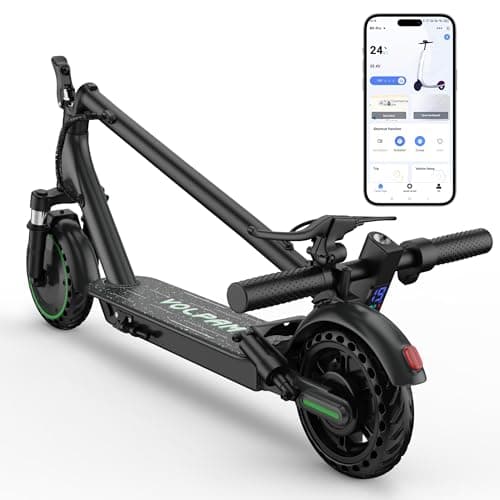 VOLPAM Electric Scooter with Dual Suspensions, 19/22MPH, 350W/500W/800WMotor, 60/40/31/23Miles Long Range, Dual Braking, Max Load 264 lbs