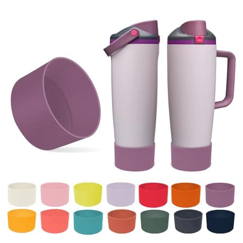 Kaitiaki Silicone Boot for Owala 30oz & 40oz FreeSip Sway Bottles & Tumblers - Non-Slip, Scratch-Resistant, Stability Enhancer, Available in 12 Colors (Dreamy Field)