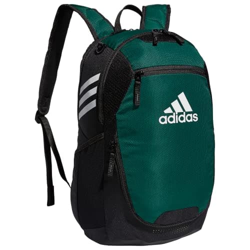 adidas Stadium Soccer Backpack – Team Sports Bag with Ball Pocket, 36L