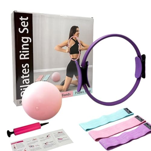 GymYard Pilates Ring Set(Purple)
