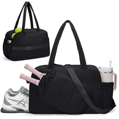 Wandering Nature Pickleball Bag for Women with Paddle & Ball Pockets, Shoe Compartment