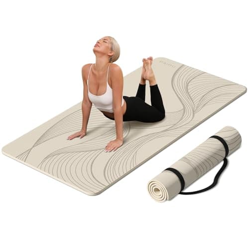 PAIDU Large Yoga Mat 72"x36"x10mm Non-Slip Exercise Mat for Home Gym Studio