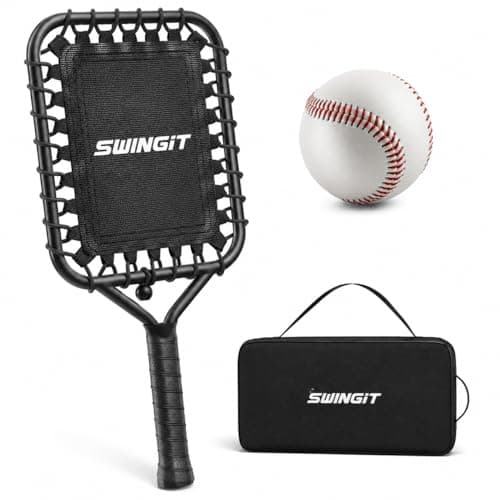 Upgrade Baseball Fungo Bat as Lightweight Baseball Racket for Fly Balls – Essential Baseballs & Softball Training Equipment for Coaches, Parents to Practice Grounders, Line Drives & Pop Flies