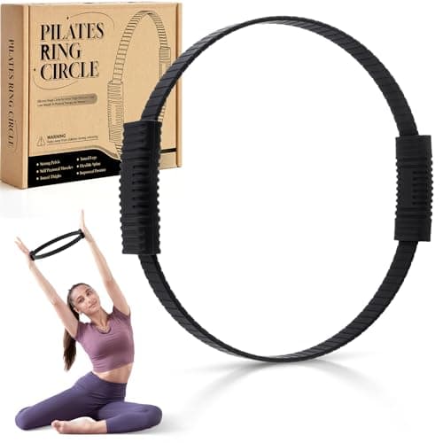 Krightlink 14" Pilates Ring Fitness Circle Magic Pilates Ring for Women
