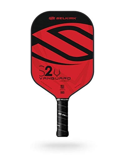Selkirk Sport Vanguard Hybrid Pickleball Paddle | S2 LW Crimson Black