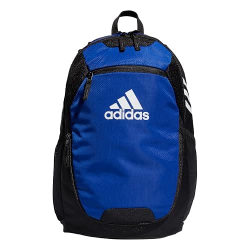 adidas Stadium Soccer Backpack – Team Sports Bag with Ball Pocket, 36L