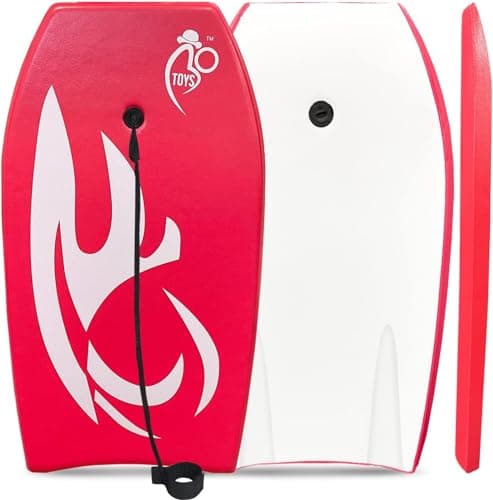 Bo-Toys Body Board Lightweight with EPS Core (RED, 41-INCH)