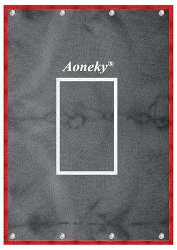 Aoneky 4x6ft Strike Zone Training Backdrop for Youth Baseball/Softball - Batting Cage Backstop