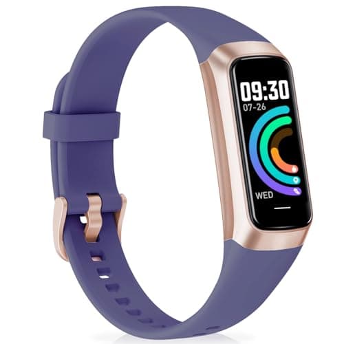 Moremore Fitness Tracker with Heart Rate/Blood Pressure/Pedometer/Calories/Sleep, Activity Tracker with 1.1"" AMOLED Screen, Step Tracker for Android iPhones Women Men