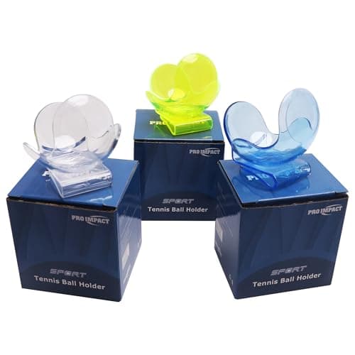 Pro Impact Tennis Ball Clip – Lightweight & Secure Tennis Ball Holder for Waistbands, Shorts, or Skirts – Holds 1 Ball – Tennis Training Accessory for Practice, Matches, Coaching, Men & Women