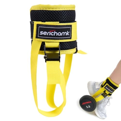 Dumbbell Attachment for Feet,Dumbbell Foot Attachment Foot Weights for Exercise Yellow 1pc