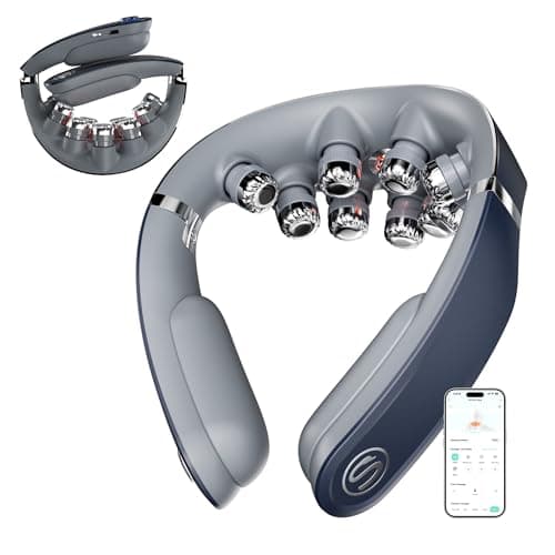 SKG G7 Pro Fold Neck Massager for Strain Relief Deep Tissue, FSA
